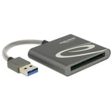 DeLOCK 91525, - Card Reader extern, CFast 2.0 USB 3.0), Speicherkartenlesegerät, Grau