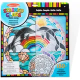 Melissa & Doug Glasmalerei leicht gemacht Delfin