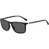 HUGO BOSS 0665/S/IT 2M2 Herren Sonnenbrille Größe 57 mm schwarz|grau NO SIZE