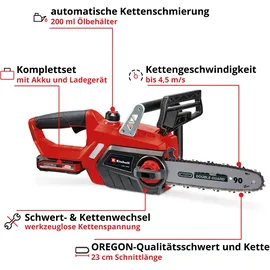 Einhell GE-LC 18 Li Kit / 25 cm