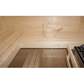 SANOTECHNIK Sauna Vaasa 4-6 Personen 310 x 230 x 219,5 cm
