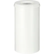 V-Part Feuerlöschender Papierkorb 50 l Weiß