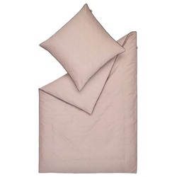 Musterring Bettwäsche Ease 135 x 200 cm Satin Rosa Rose