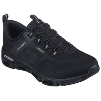 Skechers GLIDE-STEP GRATIFY-RENOWN Slip-On Sneaker Trainingsschuh, Freizeitschuh mit Air-Cooled Memory Foam goldfarben|schwarz 35