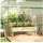 Outsunny Hochbeet mit Rankgitter 108 x 62 x 120 cm Beige