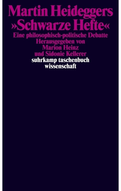 Martin Heideggers "Schwarze Hefte", Taschenbuch