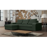 JVmoebel Ecksofa, Sofa Schlafsofa Designer Sofa mit Bettfunktion - Bettkasten Ecksofa grün