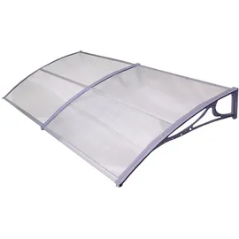 Trutzholm Vordach Pultvordach 295 x 97 cm grau