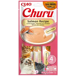INABA CAT CHURU Lachs-Rezept 4x14g