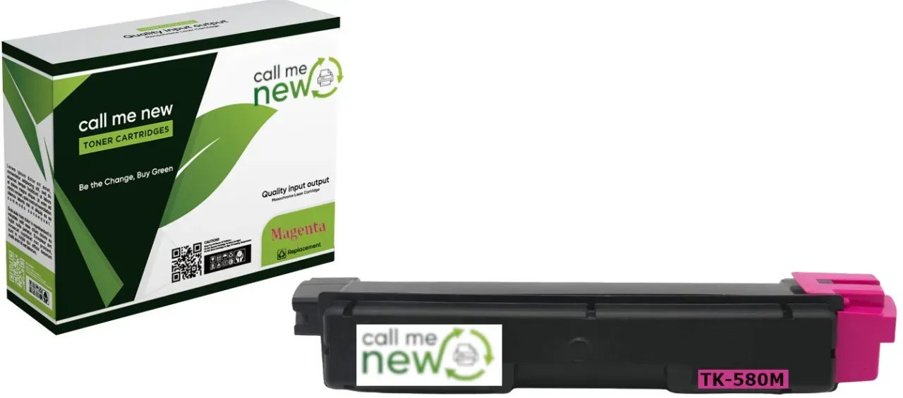 Callmenew Toner für Kyocera TK-580 magenta Ecosys P 6021 FS-C 5150
