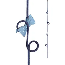 Peppermint Products Loop Rope Garderobe für Deckenmontage Höhenverstellbar dunkelblau