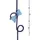 Peppermint Products Loop Rope Garderobe für Deckenmontage Höhenverstellbar dunkelblau