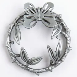Beautiful Butterfly Candle-Lid
