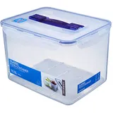 Lock & Lock LocknLock PP Classic Aufbewahrungsbox luftdicht mit Griff & Ablaufgitter| 10L | 29,5 x 23 x 20,3 cm | 100 % luft- und wasserdichter Vorratsbehälter mit Deckel | Gefrierfeste Aufbewahrungsdose