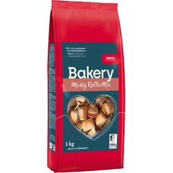 mera Bakery Meaty Rolls Mix Leckerlis für Hunde | Die schmackhafte Belohnung | Hundesnacks | Schonend im Ofen gebacken 1 kg