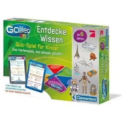 CLEMENTONI 69808 Galileo - Kids Wissens-Quiz für Kinder