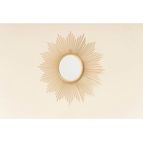 Leonique Spiegel »Brooklyn, gold«, Wandspiegel, Wanddeko, Sonne, Ø 50 cm, Rahmen aus Metall, goldfarben