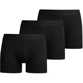 Superdry Boxershorts "BOXER TRIPLE PACK", Herren, Gr. L, 3 Stk., schwarz, Jersey, Obermaterial: 95% Baumwolle, 5% Elasthan, unifarben, figurbetont, Unterhosen