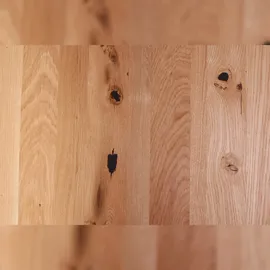 möbelliebling Tischplatte Baumkante Wildeiche 120 x 80 cm SESSA