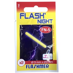 Knicklichter Flash Night 3 mm 2 Stk., EINHEITSFARBE, EINHEITSGRÖSSE