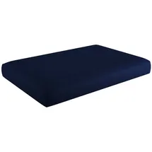 sunnypillow Palettenkissen 120 x 80 x 15 cm blau 1 St.