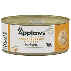 Applaws Premium Nassfutter für Katzen - Hühnerbrust & Käse