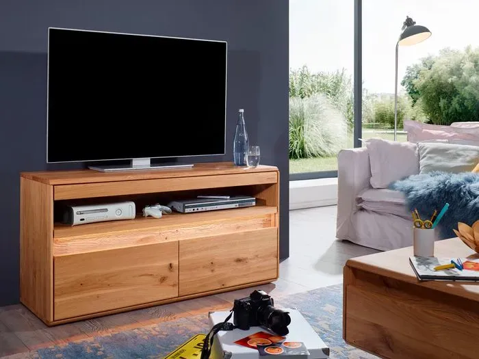G+K TV-Lowboard Missouri Holz Braun Wildeiche