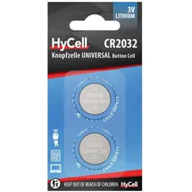 HyCell Knopfzelle CR 2032 200 mAh 2 St.