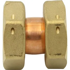 LK Armatur Deutschland GmbH Flanschkupplung 22 x 1 Überwurfmutter Gold