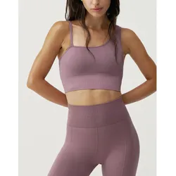 Mayida Born Living Yoga Damen-Sport-BH mit mittlerem Halt L