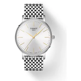 TISSOT Everytime Gent Herrenuhr silber Quarz Saphirglas 40mm