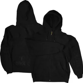 Rokker Zip Hoodie Herren Schwarz M