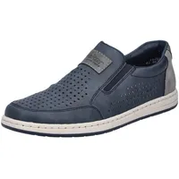 Rieker Herren 18267 Slipper, Blau, 44