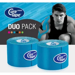 CureTape® SPORTS Kinesiotape  - Rabattsatz - Blue EINHEITSGRÖSSE