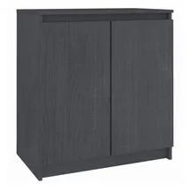 vidaXL Beistellschrank 60 x 36 x 65 cm Grau