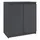 vidaXL Beistellschrank 60 x 36 x 65 cm Grau