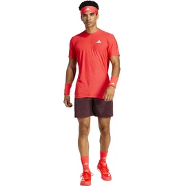 Adidas Tennis Pro Climacool+ FreeLift T-Shirt Semi Lucid Red S