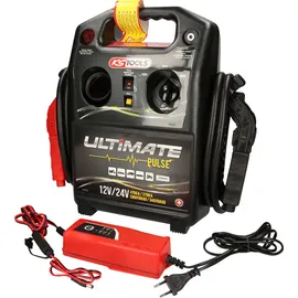 KS Tools Starthilfegerät Kondensator-Booster 12 V / 24 V
