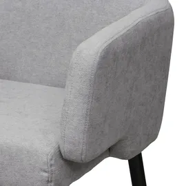 Mendler Esszimmer-Set HWC-L13, 4er-Set Stuhl+Sitzbank Esszimmergruppe Sitzgruppe Esszimmergarnitur, Stoff/Textil ~ grau