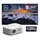 MAXXO LED800, Full HD Beamer – 700 ANSI Lumen, HDR10, 4K, Unterstützung, WiFi, Bluetooth, Dolby Audio, zertifiziertes Netflix, YouTube, Prime Video, Linux (Weiß)
