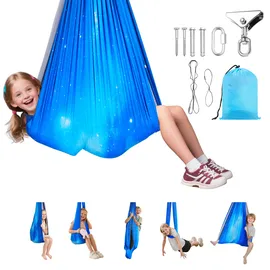 Vevor Aerial Yoga Hängematte Blau