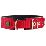 Hunter Neopren Reflect Halsband rot/schwarz 45 cm