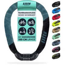 Aaron Lock One Grau-Blau Kettenschloss