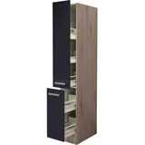 Flex-Well Hochschrank Apothekerschrank Antigua 30 x 200 x 57 cm Grau