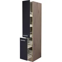 Flex-Well Hochschrank Apothekerschrank Antigua 30 x 200 x 57 cm Grau