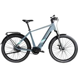 E-Bike ZÜNDAPP "X850" Gr. 53, grau, E-Bikes, 53cm, 27,5 Zoll (69,85cm)