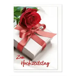 KOMMA3 Hochzeitstagskarte 01-305 Bild Bild