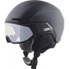 Alpina Sports Skihelm Alpina ALTO V Skihelm Snowboardhelm mit Visier black matt A9238 55 - 59 cm