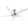 Klarstein Bolero 134 cm Deckenventilator Weiß