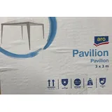 Pavillon 3x3m Gartenpavillon Gartenzelt Partyzelt Festzelt wasserdicht NEU/OVP